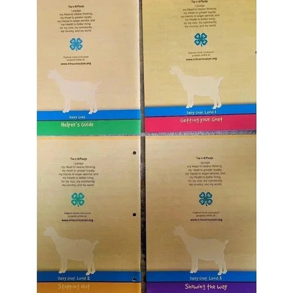 4-H dairy goat project activities book 1, 2, 3‎ and guide #3 - Picture 2 of 5